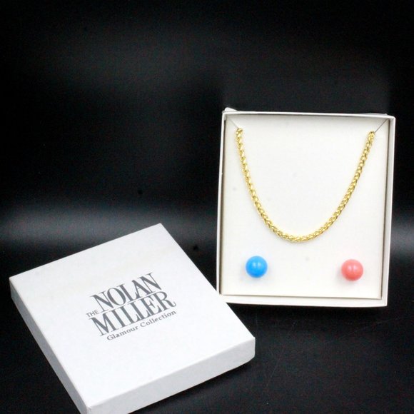 Nolan Miller Glamour Collection  Spectacular Chain & Drop Set - Picture 6 of 7